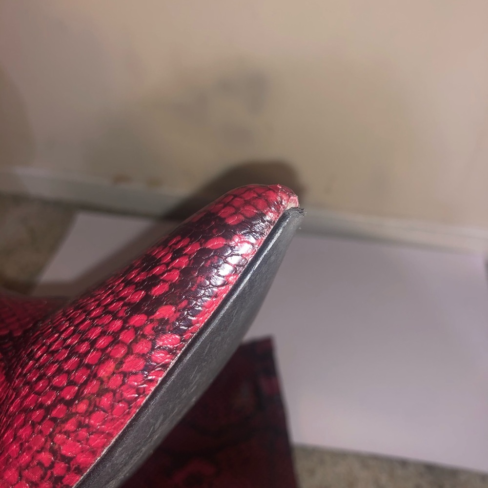 Steve Madden Demanding Red Snake Boot - image 5